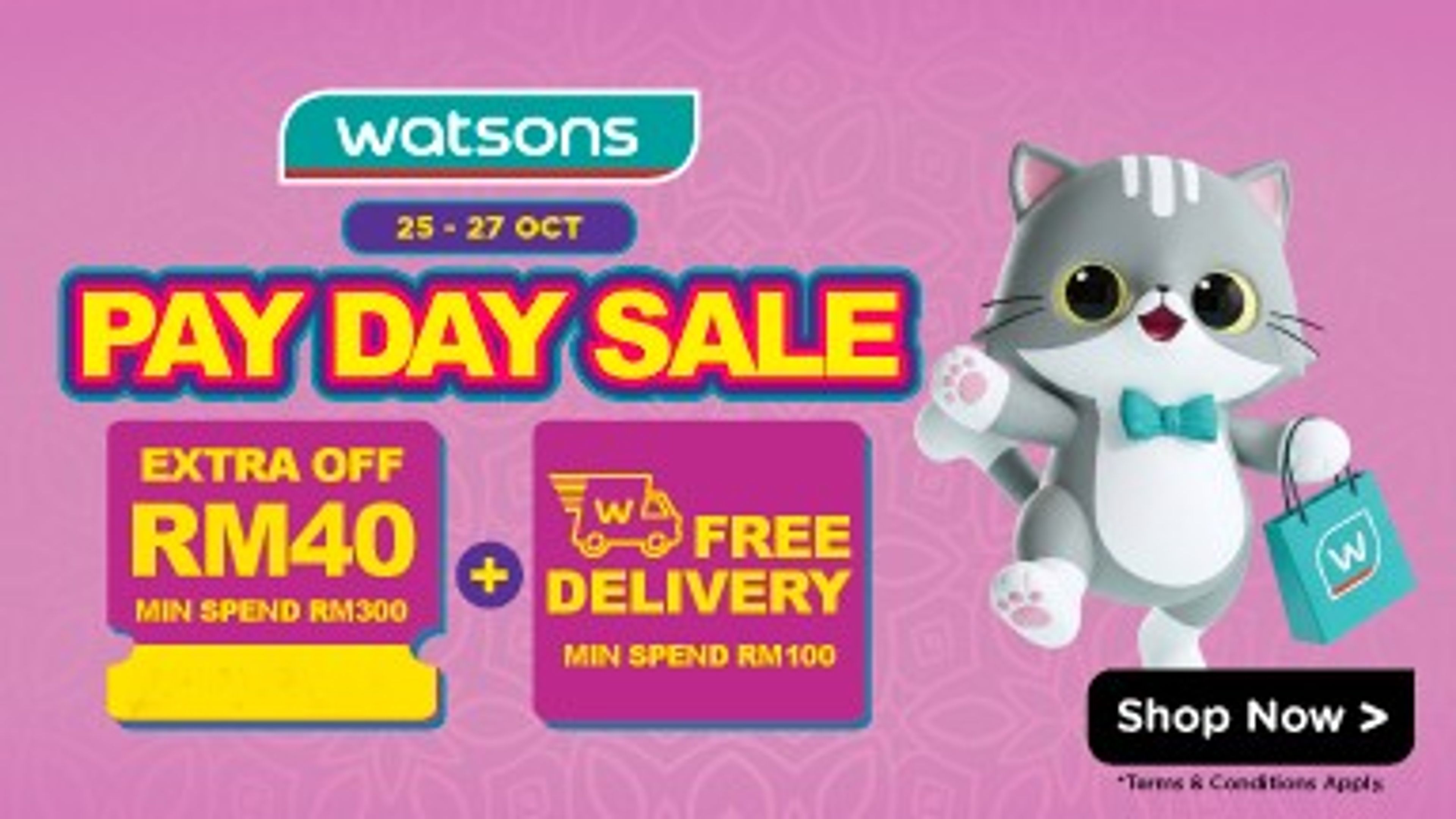 Watsons Pay Day Sale