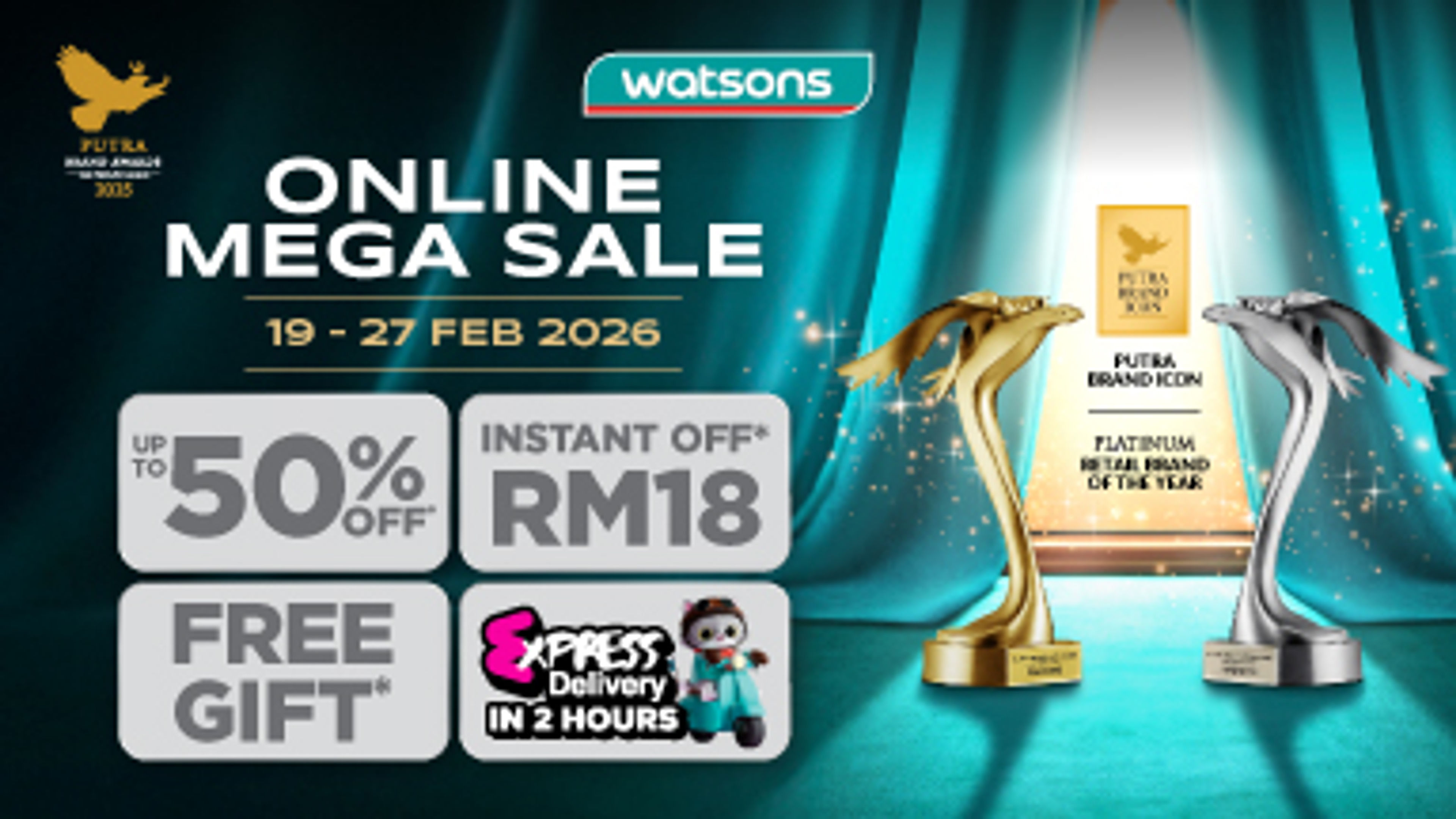 Watsons sale banner