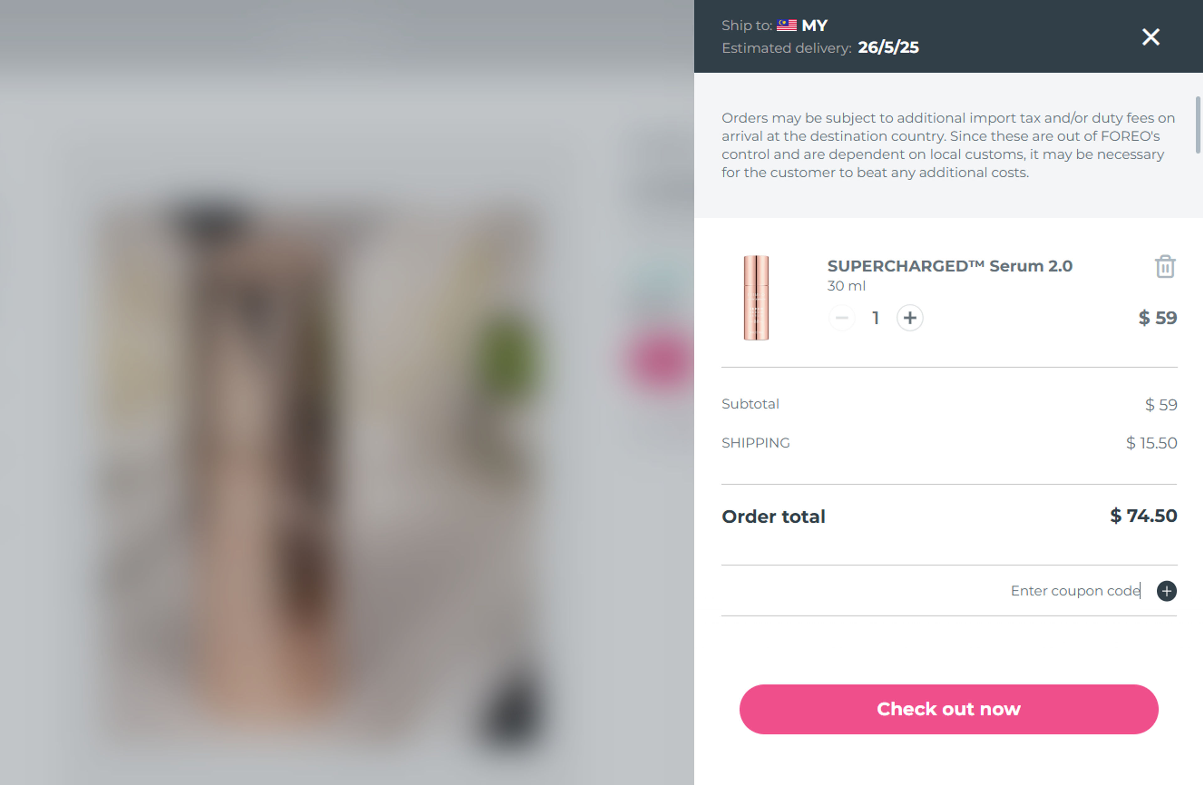 How to use coupons for Foreo